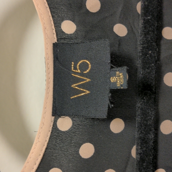 Anthropologie W5 Polka Dot Top - Picture 4 of 6